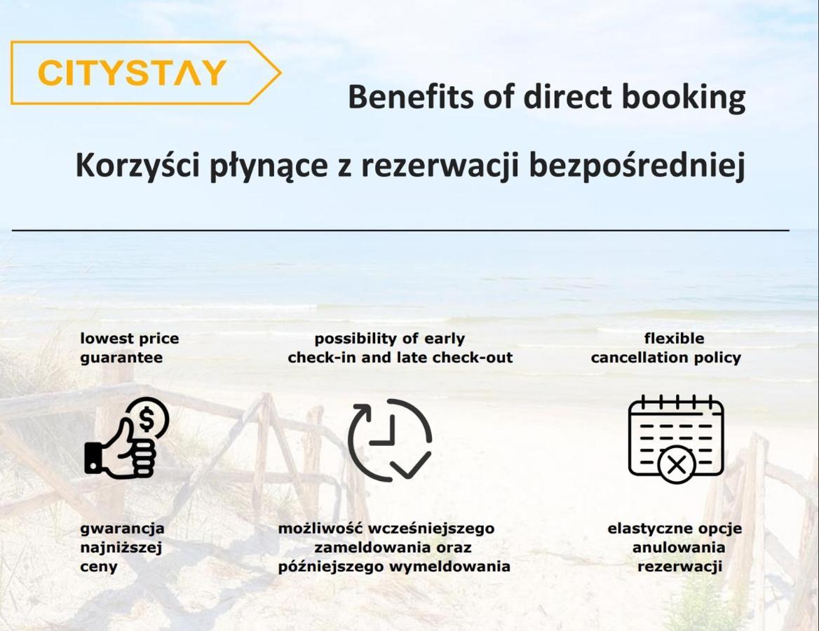 Citystay Parkur Sopot Apartment Bagian luar foto